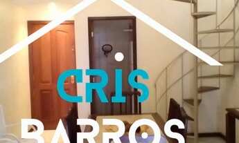 Imagem: Cobertura de frente, duplex para venda com