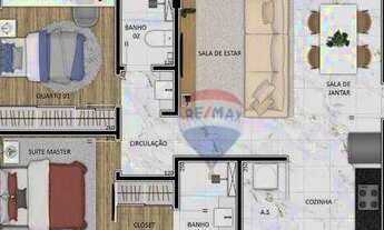 Imagem 5: Apartamento com 2 dormitórios à venda, 63 m² por R$ 583.971,00 - São Lucas - Belo Horizont