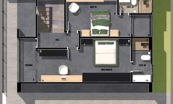 Imagem 3: Vendo Casa Duplex no Novo Aleixo Fino Acabamento/ Recém Construída/ Aceita Financiamento