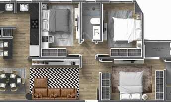 Imagem 7: Mar a lago empreendimento com apartamento de 3 dormitórios no bairro São João á venda