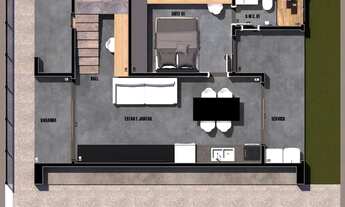 Imagem 7: Vendo Casa Duplex no Novo Aleixo Fino Acabamento/ Recém Construída/ Aceita Financiamento