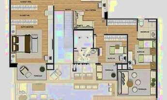 Imagem 3: Cobertura à venda, 4 quartos, 4 suítes, 4 vagas, Vila Mariana - São Paulo/SP