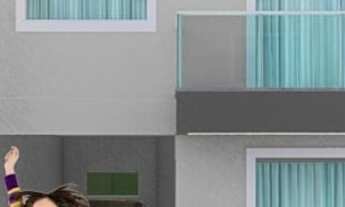 Imagem 3: Casa de condomínio para venda tem 92 metros quadrados com 3 quartos