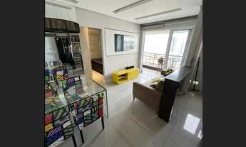 Imagem 3: Apartamento para aluguel tem 40 metros quadrados com 1 quarto 1 vaga mobiliado