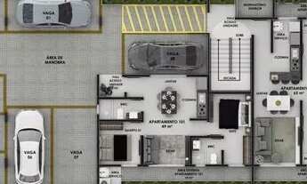 Imagem 5: Apartamento com 2 dormitórios à venda, 54 m² por R$ 229.000,00 - Jardim São Paulo - João P