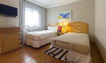 Imagem 5: Flat Tryp Higienópolis com 33m², 1 dormitório e 1 vaga disponível locação com entrada imed