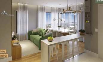 Imagem 3: Apartamento em Curitiba - 2 e 3 Quartos com suíte, sala, cozinha, banheiro, varanda gourme