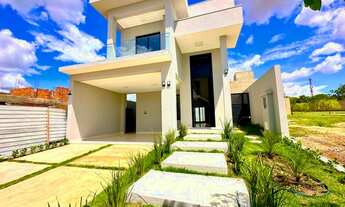 Imagem 1: Condomínio belvedere 2, com 3 suítes, sobrado novo, 215 m2, pé direito duplo