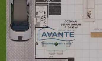 Imagem 4: Sobrado com 3 dormitórios à venda, 113 m² por R$ 680.000,00 - Portão - Curitiba/PR