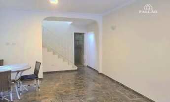 Imagem 2: Sobrado com 3 dormitórios para alugar, 120 m² por R$ 7.343/mês - Gonzaga - Santos/SP