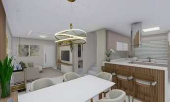 Imagem 4: LINDO* Sobrado Novo em Condomínio no Residencial Golden Park - 3 Suítes - 180m² - Piscina