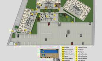 Imagem 3: Lançamento 54m² com 02 quartos sendo 01 suíte - Parque São Miguel, Hortolândia