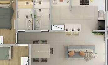 Imagem 7: Amplos apartamentos com, 69,92m² em Porto Seguro - BA