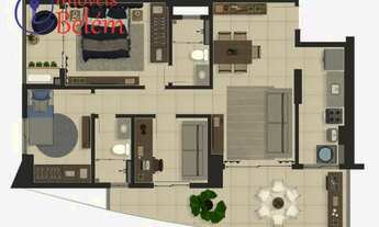 Imagem 5: Imóveis Belém Vende Way Batista Campos 85m² de conforto e tecnologia