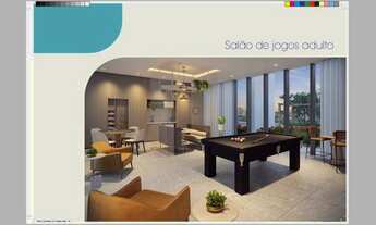 Imagem 7: Apartamento na planta - Quadria jd aquarius -2 dorm 1 suite 69 m2