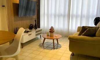 Imagem 1: Apartamento de 1 quarto todo mobiliado disponível para alugar