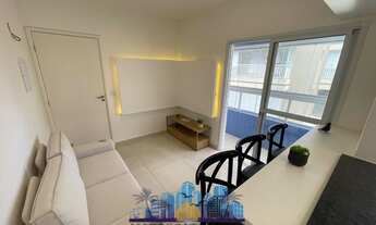 Imagem 2: Apartamento mobiliado á venda 1 dormitório - Aviação - Praia Grande - SP