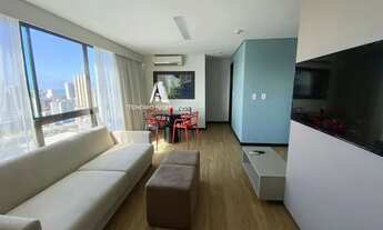 Imagem 2: Andar alto, vista p/ mar, bem localizado, mobiliado, 1 quarto, andar alto