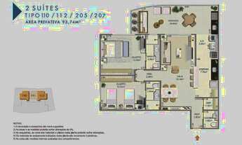Imagem 5: Condomínio Wind Itacoatiara - Apto 1 ou 2 quartos - Est. Francisco da Cruz Nunes/Niterói