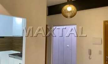 Imagem 3: Apartamento em Santana, com 40m², 1 dormitório, sala com varanda, cozinha, área de serviço