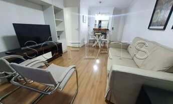 Imagem 5: Flat no Jardins com famosa planta de 47m² com quarto e sala separado no Jardins