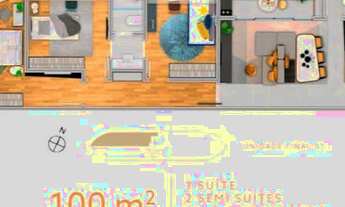 Imagem 4: Sensacional Apartamento de Alto Luxo - 100 m² com 3 quartos em Vale do Sereno - Nova Lima