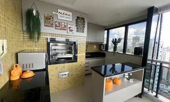 Imagem 4: Ed Nimes: Belíssimo Alto Padrão no Umarizal Andar Alto 185m² 3 Suítes 4 Vg