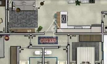 Imagem 3: Apartamento à venda com 2 dormitórios,101.98 m², FAG, CASCAVEL - PR