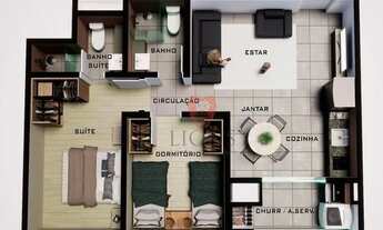 Imagem 6: Apartamento com 2 dormitórios à venda, 57 m² por R$ 231.900 - Jansen - Gravataí/RS