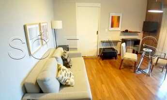 Imagem 4: Ótimo flat completo estilo residencial no Brooklin disponível para locação