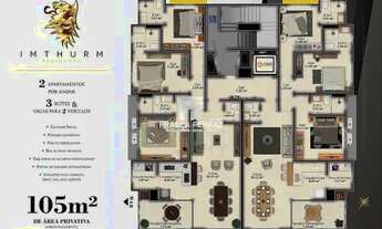 Imagem 6: Apartamento com 3 suítes Meia Praia Itapema SC