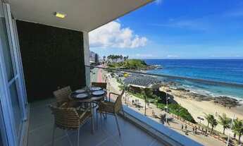 Imagem 3: Apartamento no Circuito do Carnaval da Barra com Vista Mar Frontal