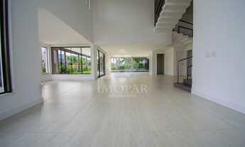 Imagem 5: Alphaville Barra da Tijuca - Mansão Triplex com fachada imponente, em terreno de esquina