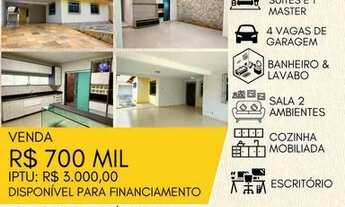 Imagem 3: Casa para venda com 4 quartos em Capim Macio com escritura particular