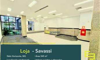 Imagem: Loja para alugar, 594 m² e 04 vagas - Savassi