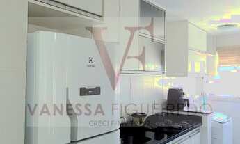 Imagem 5: Apartamento com 2 quartos sendo 1 suíte, sacada, andar alto, armários nos quartos, banh. e