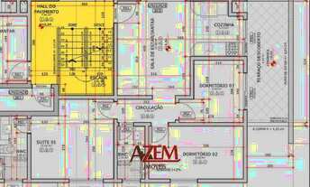 Imagem 2: Apartamento com terraço