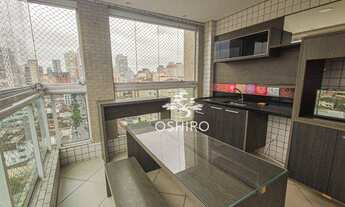 Imagem 5: Apartamento com 3 dormitórios para alugar, 114 m² por R$ 4.900,02/mês - Pompéia - Santos/S