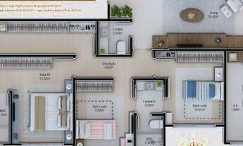 Imagem 4: Apartamento Finamente Decorado CITTÀ di VINCI RESIDENZE em Balneário Camboriú-SC