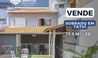Imagem 2: SOBRADO EM TATUÍ R$ 280 mil - CASA COM AMPLO QUINTAL VERDE! - 77m² - 2D