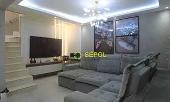 Imagem 2: Sobrado com 3 dormitórios à venda, 150 m² por R$ 739.000,00 - Vila Aquilino - Santo André