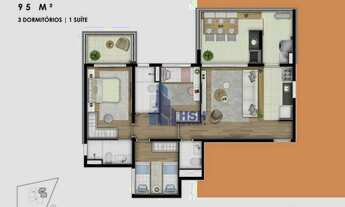 Imagem 2: APARTAMENTO PADRÃO NA ZONA SUL DE SÃO PAULO - BOSQUE DA SAÚDE