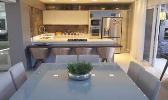 Imagem 4: Casa Alto Padrão, Mobiliada, 3 dormitórios c/ suíte, 3 andares, 540 m² no Pedra Branca - P