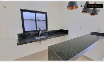 Imagem 6: Casa térrea linda e NOVINHA no condomínio SANTINON com 3 dorms, 1 suíte, churrasqueira!! S