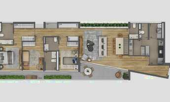 Imagem 2: APARTAMENTO 151M², 3 SUÍTES, TERRAÇO COM 2 VAGAS A VENDA - VILA MADALENA - SÃO PAULO / SP