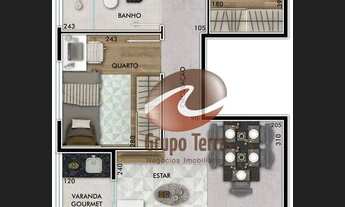 Imagem 6: Apartamento à venda, 56 m² por R$ 349.735,30 - Jardim Oriente - São José dos Campos/SP