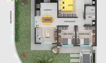 Imagem 2: Casa nova 3 quartos (sendo 01 suíte) Itapoá/SC