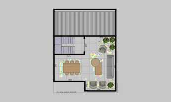 Imagem 3: Sobrado Novo 124 m², 3 quartos, suíte, 2 vagas, quintal, Terraço, Santa Felicidade Curitib