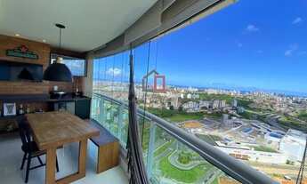 Imagem 5: Apartamento mobiliado com 3/4 no Horto Bela Vista, andar alto, varanda gourmet