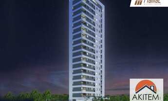 Imagem 2: Apartamento com 3 dormitórios à venda, 84 m² por R$ 663.281 - Casa Forte - Recife/PE